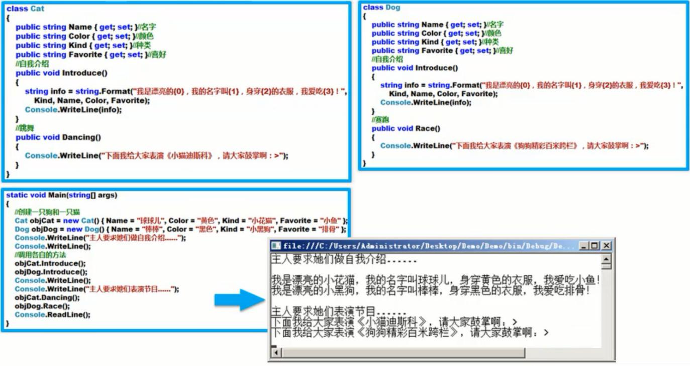 C#编程继承多态与接口多态之继承的基本使用