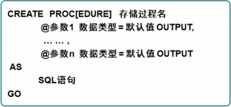 C#编程数据库自定义无参数的存储过程